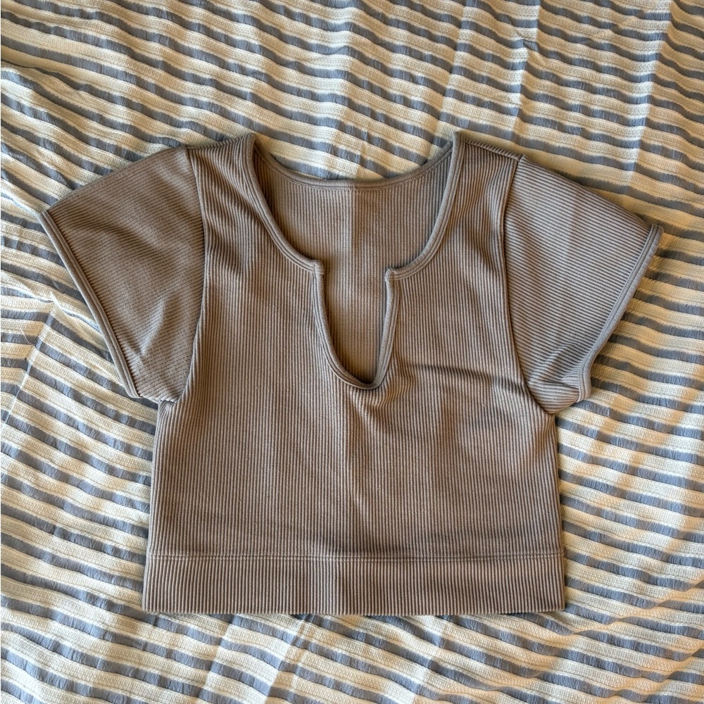 Gilly Hicks Ribbed Top